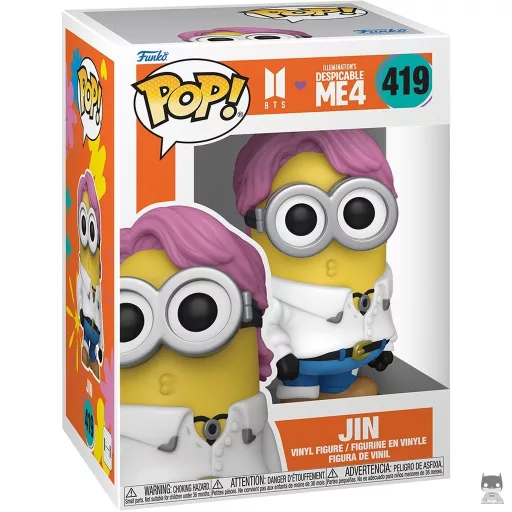 Jin as Minion Funko Pop! figure (BTS)