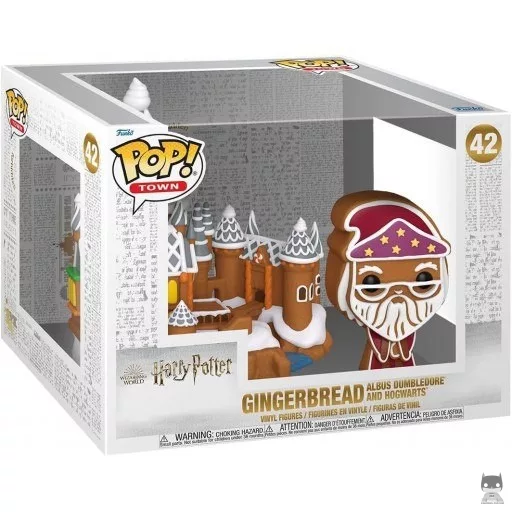 Gingerbread Albus Dumbledore and Hogwarts Funko Pop! figure (Harry Potter)