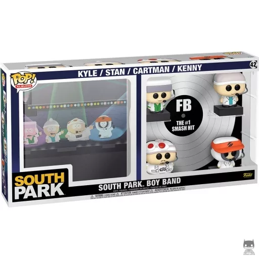 South Park Boy Band (Kyle, Stan, Cartman & Kenny) Funko Pop! figure (Pop!APalooza 2022)