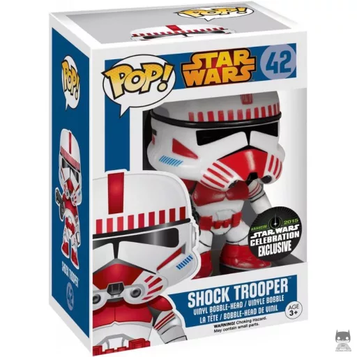 Shock Trooper Celebration Funko Pop! figure (Star Wars: Episode I, The Phantom Menace)