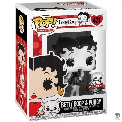 Betty Boop & Pudgy (Black & White) Funko Pop! figure (Betty Boop)