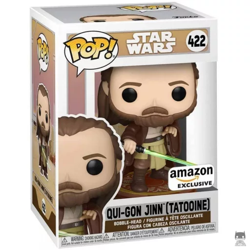 Qui-Gon Jinn on Tatooine Funko Pop! figure (Star Wars: Episode I, The Phantom Menace)