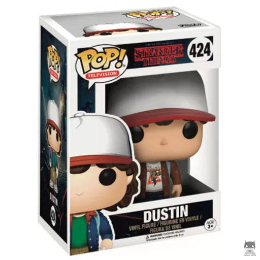 Dustin Henderson with brown jacket Funko Pop! figure (Stranger Things)