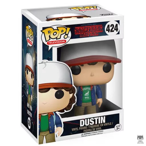 Dustin Henderson with compass Funko Pop! figure (Stranger Things)