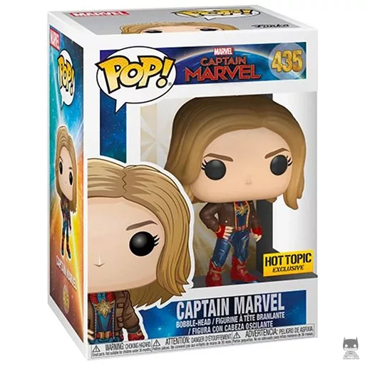 Captain Marvel (Brown Jacket) Funko Pop! figure (Captain Marvel)