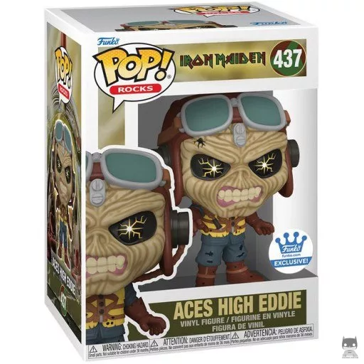 Aces High Eddie Funko Pop! figure (Iron Maiden)