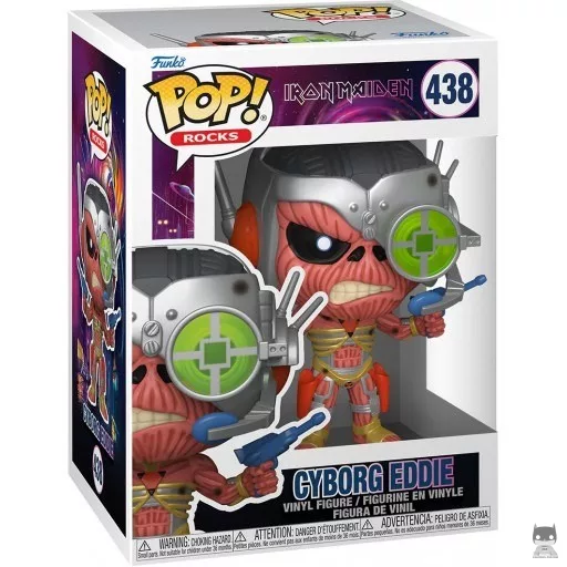 Cyborg Eddie Funko Pop! figure (Iron Maiden)