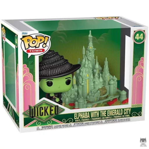 Elphaba with The Emerald City Funko Pop! figure (Wicked)
