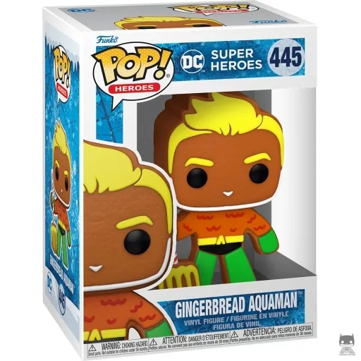 Gingerbread Aquaman Funko Pop! figure (DC Super Heroes)