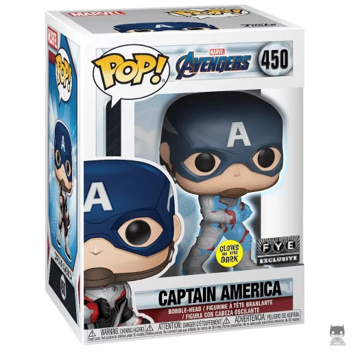 Captain America Funko Pop! figure (Avengers: Endgame)