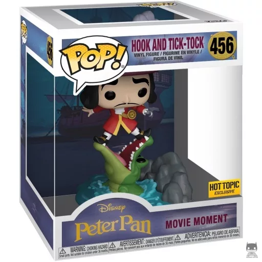Captain Hook with Tick-Tock Funko Pop! figure (Peter Pan)