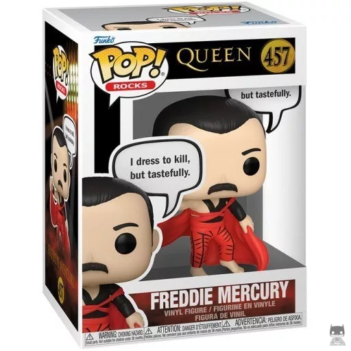 Freddie Mercury "I Dress To Kill, But Tastefully" Funko Pop! figure (Queen)