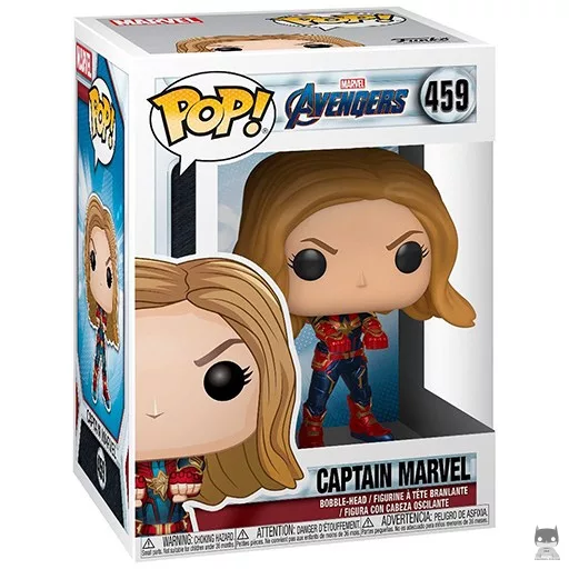 Captain Marvel Funko Pop! figure (Avengers: Endgame)