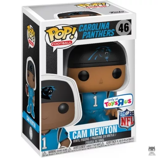 Cam Newton (Blue Jersey) Funko Pop! figure (Toys'R'Us)