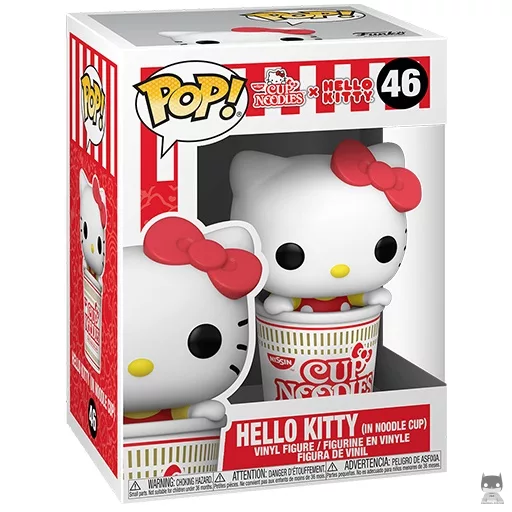 Hello Kitty in Noodle Cup Funko Pop! figure (Sanrio)