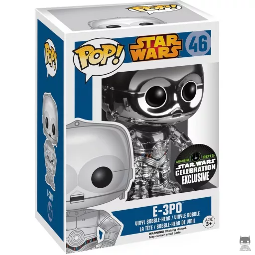E-3PO (Silver) Funko Pop! figure (Star Wars: Episode I, The Phantom Menace)