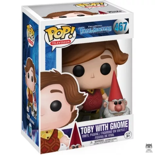 Toby with Gnome Funko Pop! figure (Trollhunters)