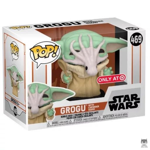 Grogu with Chowder Squid Funko Pop! figure (The Mandalorian (Star Wars))