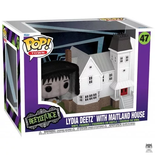 Lydia Deetz with Maitland House Funko Pop! figure (Beetlejuice)