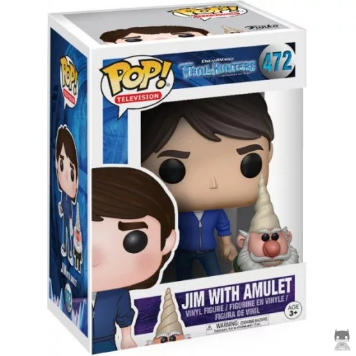 Jim with Amulet Funko Pop! figure (Trollhunters)