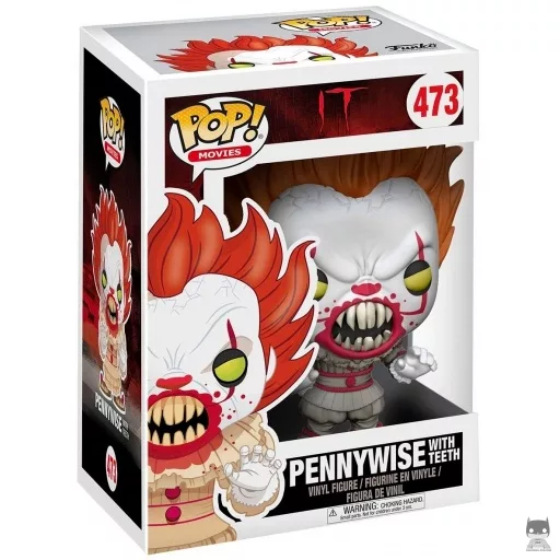 Pennywise with teeth Funko Pop! figure (IT)