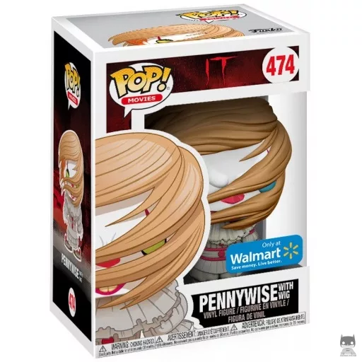 Pennywise with wig Funko Pop! figure (IT)