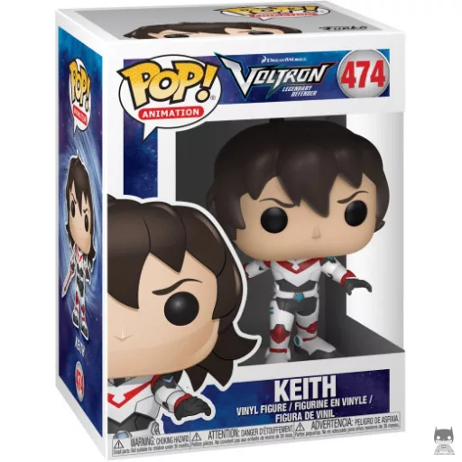 Keith Funko Pop! figure (Voltron)