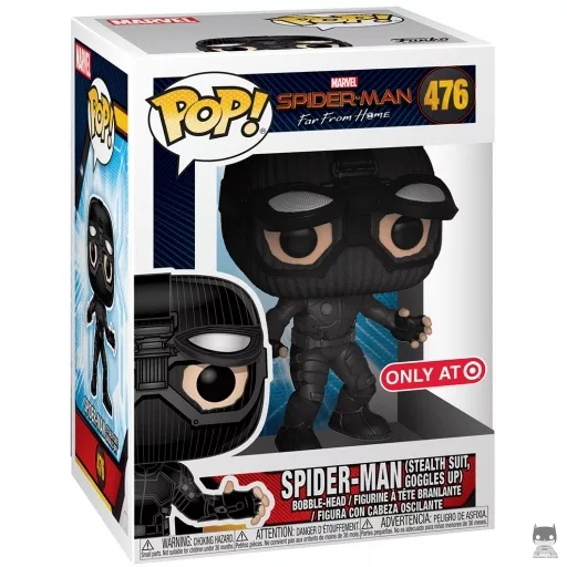 Spider-Man (Stealth Suit Goggles Up) Funko Pop! figure (Spider-Man: Far from Home)