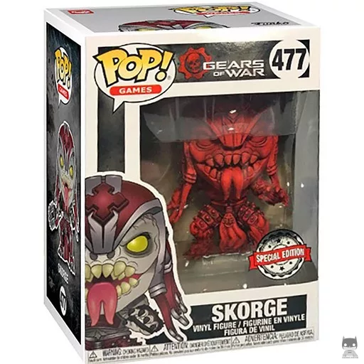 Skorge (Red) Funko Pop! figure (Gears of War)