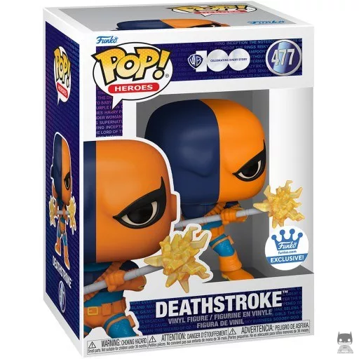Deathstroke Funko Pop! figure (Warner Bros 100)