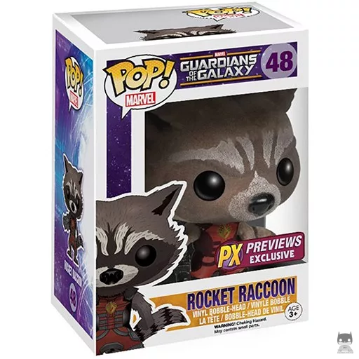 Rocket Raccoon (Ravager Suit) (Flocked) Funko Pop! figure (Guardians of the Galaxy)