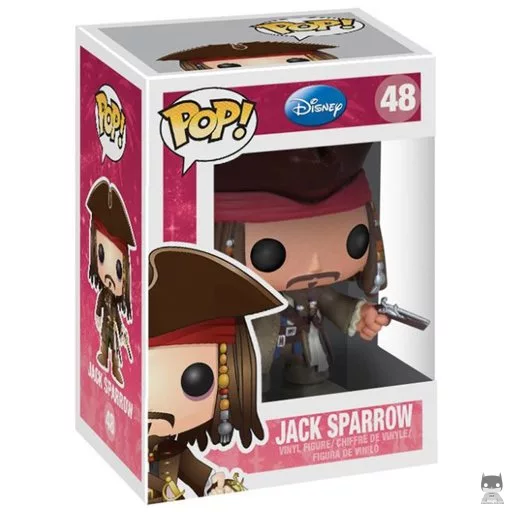 Captain Jack Sparrow Funko Pop! figure (Pirates of the Caribbean)