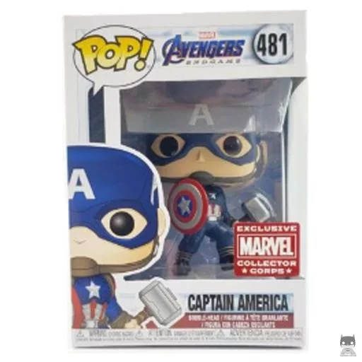 Captain America Funko Pop! figure (Marvel Collector Corps)