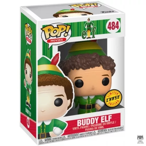Buddy Elf with Jack-in-the-Box (Chase) Funko Pop! figure (Elf)
