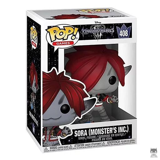 Sora (Monsters Inc.) (Flocked) Funko Pop! figure (Kingdom Hearts)