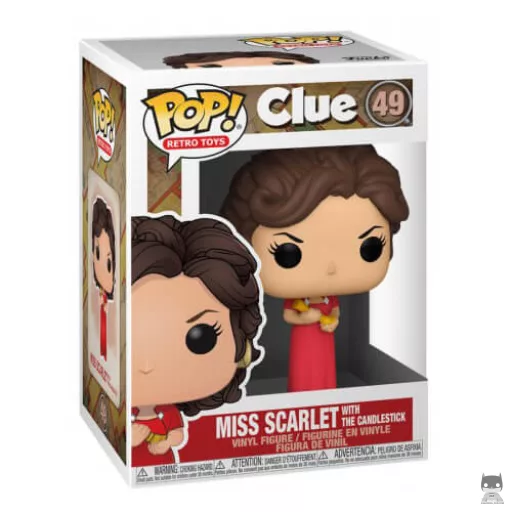 Miss Scarlet Funko Pop! figure (Clue)