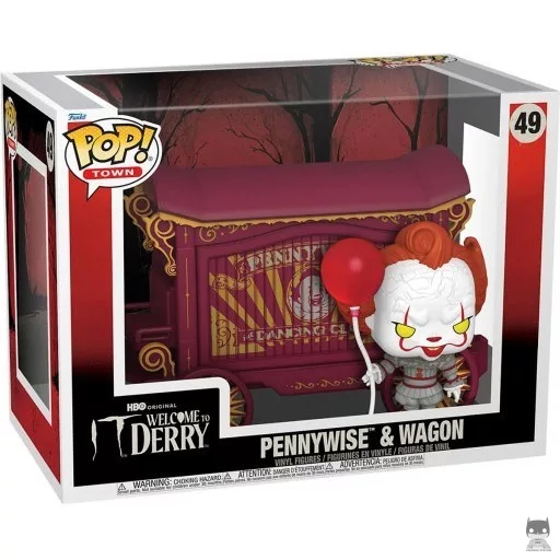 Pennywise & Wagon Funko Pop! figure (IT: Welcome to Derry)
