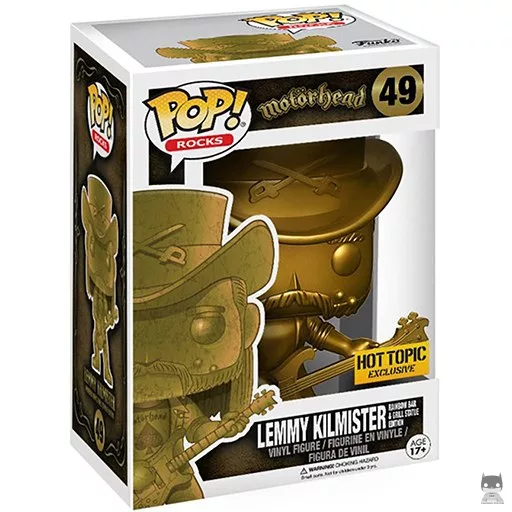 Lemmy Kilmister (Gold) Funko Pop! figure (Motörhead)