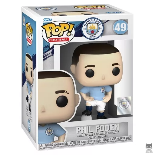 Phil Foden (Manchester City) Funko Pop! figure (Premier League (UK Football League))