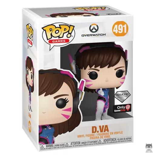 D. Va (Diamond Glitter) Funko Pop! figure (Overwatch)