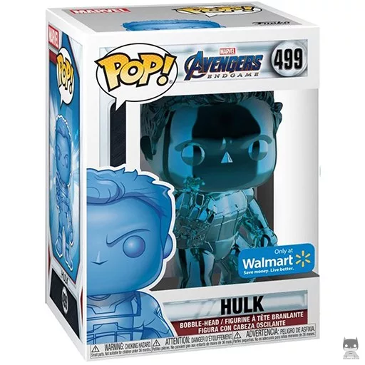 Hulk (Blue & Chrome) Funko Pop! figure (Avengers: Endgame)