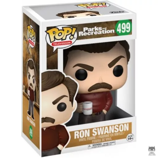 Ron Swanson Funko Pop! figure (Parks and Recreation)