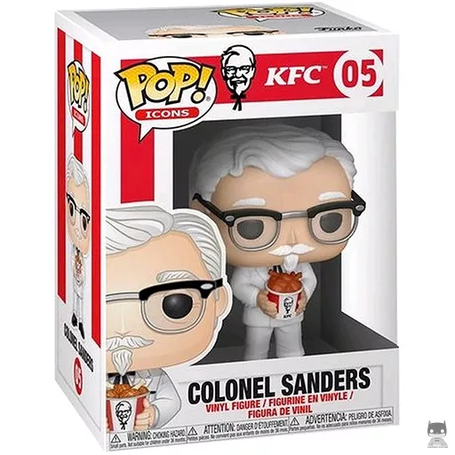 Colonel Sanders (Chicken Bucket) Funko Pop! figure (Ad Icons)