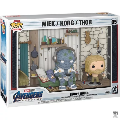 Thor's House (Miek, Korg & Thor) Funko Pop! figure (Avengers: Endgame)