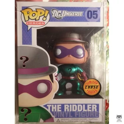 The Riddler (Metallic) Funko Pop! figure (DC Universe)