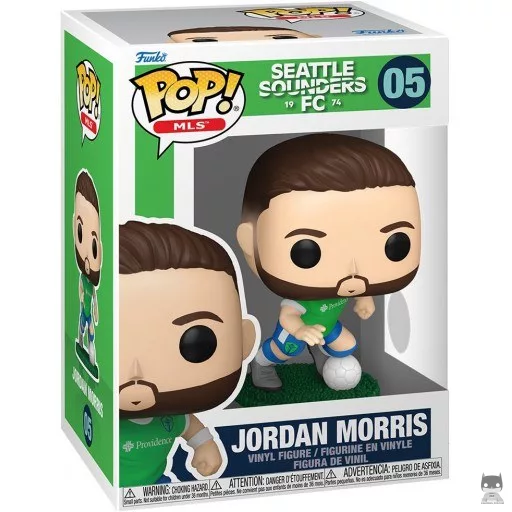 Jordan Morris (Seattle Sounders FC) Funko Pop! figure (Major League Soccer (North America Football League))