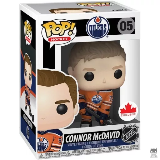 Connor McDavid (Orange Jersey) Funko Pop! figure (NHL)