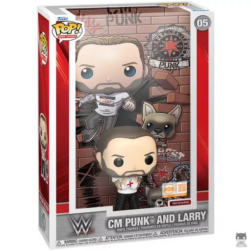 CM Punk and Larry (Poster) Funko Pop! figure (WWE)