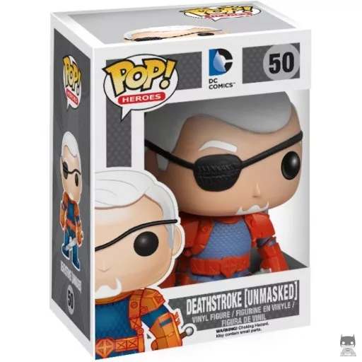 Deathstroke (Unmasked) Funko Pop! figure (DC Comics)