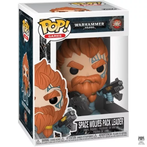 Space Wolves Pack Leader Funko Pop! figure (Warhammer 40,000)